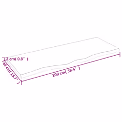 VidaXL 363683 shelve Oak Brown - Additional view 7