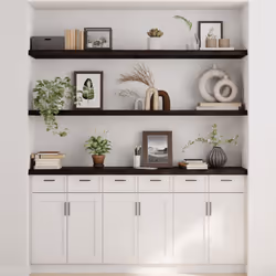 VidaXL 363830 shelve Oak Dark brown