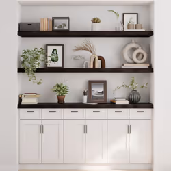 VidaXL 363831 shelve Oak Dark brown