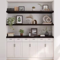VidaXL 363835 shelve Oak Dark brown