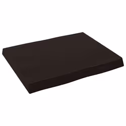 vidaXL Table Top Wooden Desk Top for Table Treated Solid Wood Oak Live Edge - dark grey, 60 x 50 x 6 cm - Additional view 2