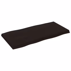 vidaXL Table Top Wooden Desk Top for Table Treated Solid Wood Oak Live Edge - dark grey, 80 x 40 x 4 cm - Additional view 2