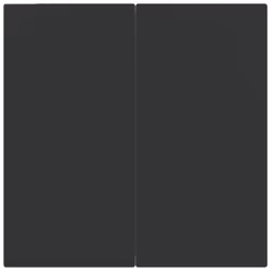 vidaXL Garden Dining Set Poly Rattan Black/Brown Multi Sizes 3/5/7/9 Piece - brown, 80 cm table length/ 5 piece - Additional view 7