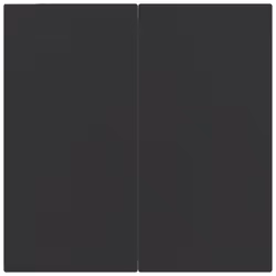 vidaXL Garden Dining Set Poly Rattan Black/Brown Multi Sizes 3/5/7/9 Piece - black, 80 cm table length/ 3 piece - Additional view 7