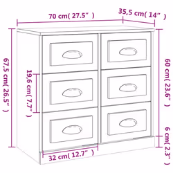 VidaXL 3185282 living room sideboard/buffet - Additional view 8