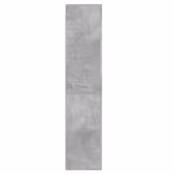 vidaXL Highboard Concrete Grey Engineered Wood Cupboard Sideboard Cabinet - Additional view 8