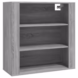 vidaXL Highboard Engineered Wood Sideboard Home Storage Cabinet Multi Colours - grey sonoma - Additional view 7