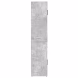 vidaXL Highboard Concrete Grey Engineered Wood Cupboard Sideboard Cabinet - Additional view 8