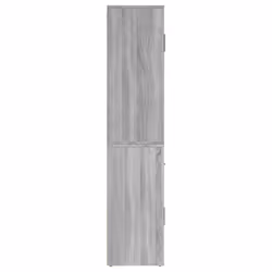 vidaXL Highboard Grey Sonoma Engineered Wood Cupboard Sideboard Side Cabinet - Additional view 8