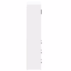 vidaXL Highboard White Engineered Wood Cupboard Sideboard Storage Cabinet - Additional view 8
