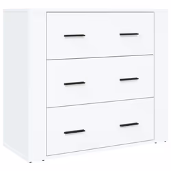 vidaXL Highboard Engineered Wood Sideboard Storage Cupboard Multi Colours - white - Additional view 6