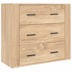 vidaXL Highboard Engineered Wood Sideboard Storage Cupboard Multi Colours - sonoma oak - Additional view 6