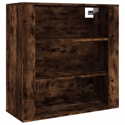 vidaXL Highboard Engineered Wood Sideboard Storage Cupboard Multi Colours - smoked oak - Additional view 7