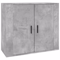 vidaXL 3x Sideboards Engineered Wood Cupboard Storage Cabinet Multi Colours - concrete grey - Additional view 5