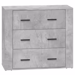vidaXL 2x Sideboards Engineered Wood Cupboard Storage Cabinet Multi Colours - concrete grey - Additional view 5