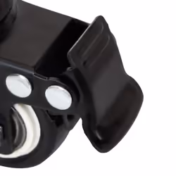 vidaXL Wheels Slide Wheels for Planter Slides with Brake 4 pcs Black Iron - Additional view 9