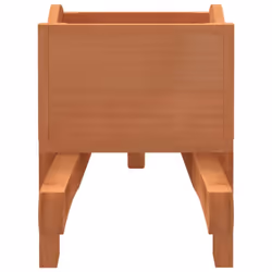 vidaXL Wheelbarrow Planters Woodland Wooden Garden Planter 2 pcs Solid Wood Fir - Additional view 6