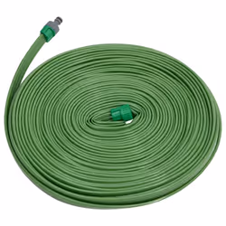 vidaXL 3-Tube Sprinkler Hose Flexible Pipe Hose Pipe Water Hose Green PVC - 7.5 m