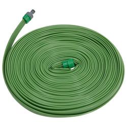 vidaXL 3-Tube Sprinkler Hose Flexible Pipe Hose Pipe Water Hose Green PVC - 7.5 m