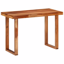 vidaXL Dining Table Kitchen Table Dining Desk Kitchen Desk Solid Wood Acacia