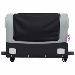 vidaXL Bike Cargo Trailer Bike Cart Bicycle Cargo Trailer Bike Wagon Iron - grey, 122 x 52.5 x 42.5 cm - Additional view 5