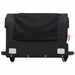 vidaXL Bike Cargo Trailer Bike Cart Bicycle Cargo Trailer Bike Wagon Iron - black, 122 x 52.5 x 42.5 cm - Additional view 5