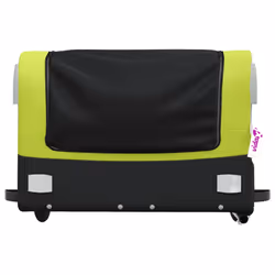 vidaXL Bike Cargo Trailer Bike Cart Bicycle Cargo Trailer Bike Wagon Iron - green, 126 x 63 x 50 cm - Additional view 5