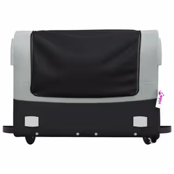 vidaXL Bike Cargo Trailer Bike Cart Bicycle Cargo Trailer Bike Wagon Iron - grey - Additional view 5
