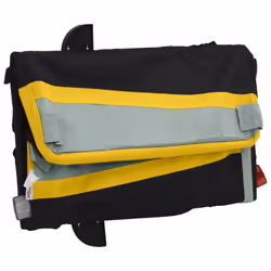 vidaXL Bike Cargo Trailer Bike Cart Bicycle Cargo Trailer Bike Wagon Iron - yellow, 122 x 53 x 53 cm - Additional view 8