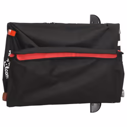 vidaXL Bike Cargo Trailer Bike Carriage Bicycle Wagon Trailer with Flag Iron - red, 134 x 69 x 59 cm - Additional view 8
