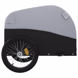 vidaXL Bike Cargo Trailer Bike Cart Bicycle Cargo Trailer Bike Wagon Iron - grey, 123 x 52 x 53 cm - Additional view 6