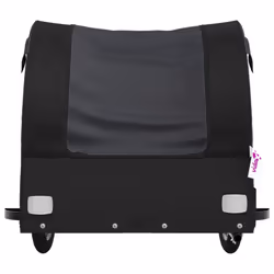 vidaXL Bike Cargo Trailer Bike Cart Bicycle Cargo Trailer Bike Wagon Iron - black, 123 x 52 x 53 cm - Additional view 5