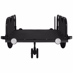 vidaXL Bike Trailer Cargo Trailer Bike Cart Buggy Black Oxford Fabric and Iron - Additional view 4