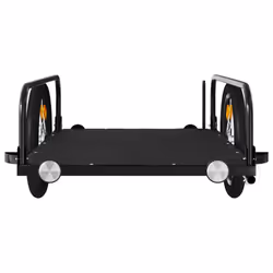 vidaXL Bike Cargo Trailer Bicycle Wagon Bike Cart Bicycle Trailer Black Iron - 126 x 63 x 34 cm - Additional view 4