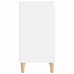 vidaXL Sideboards Storage Side Cabinet Cupboard Highboard Engineered Wood - white, 2 pcs - Additional view 8