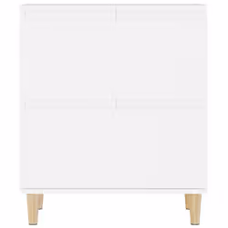 vidaXL Sideboards Storage Side Cabinet Cupboard Highboard Engineered Wood - white, 3 pcs - Additional view 7
