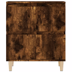 vidaXL Sideboards Storage Side Cabinet Cupboard Highboard Engineered Wood - smoked oak, 3 pcs - Additional view 7