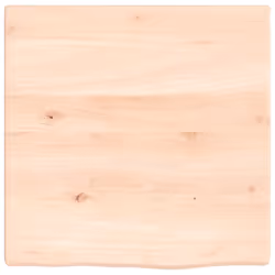 vidaXL Bathroom Countertop Vanity Top Wash Basin Worktop Treated Solid Wood - brown, 40 x 40 x 2 cm