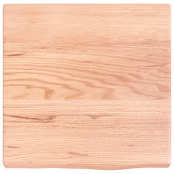 vidaXL Bathroom Countertop Vanity Top Wash Basin Worktop Treated Solid Wood - light brown, 40 x 40 x 4 cm - Additional view 2
