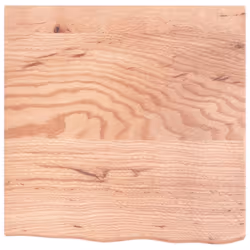vidaXL Bathroom Countertop Vanity Top Wash Basin Worktop Treated Solid Wood - light brown, 60 x 60 x 4 cm - Additional view 2
