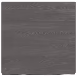 vidaXL Bathroom Countertop Vanity Top Wash Basin Worktop Treated Solid Wood - dark grey, 40 x 40 x 2 cm - Additional view 2