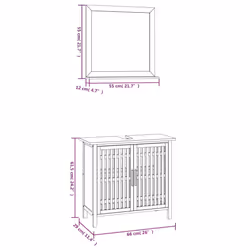 VidaXL 3185783 bathroom furniture set - Additional view 8