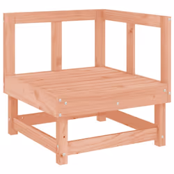 vidaXL Garden Lounge Set Outdoor Modular Sofa Set 5 Piece Solid Wood Pine - natural douglas
