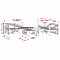 VidaXL 3186201 outdoor furniture set - Additional view 7