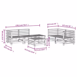 VidaXL 3186206 outdoor furniture set - Additional view 7