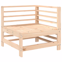 vidaXL 9 Piece Garden Lounge Set Solid Wood Pine - Additional view 2