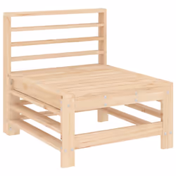vidaXL 7 Piece Garden Lounge Set Solid Wood Pine - Additional view 3