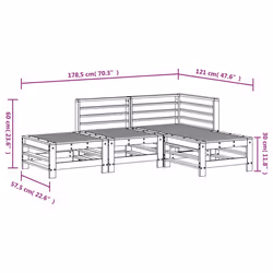 VidaXL 3186502 outdoor furniture set - Additional view 8