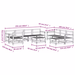 VidaXL 3186572 outdoor furniture set - Additional view 7