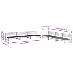 VidaXL 3186607 outdoor furniture set - Additional view 5